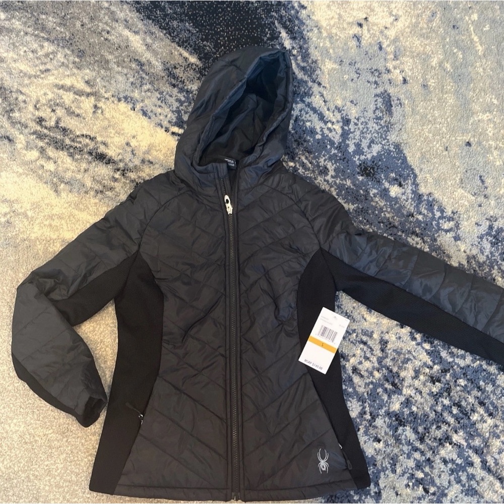 Spyder Jacket Women’s Full-Zip Black Size Small New With Tags $129